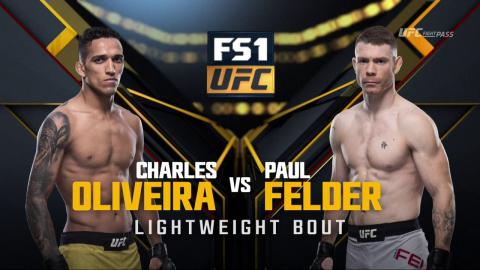 UFC 218 - Charles Oliveira vs Paul Felder - Dec 3, 2017