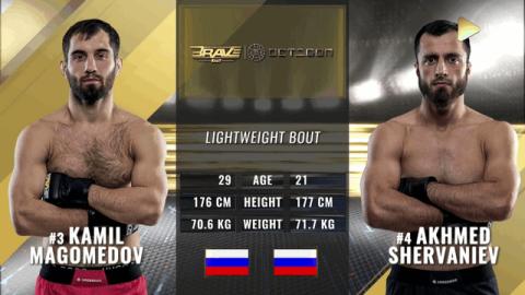 Brave CF 62 - Kamil Magomedov vs Akhmed Shervaniev - Sep 30, 2022