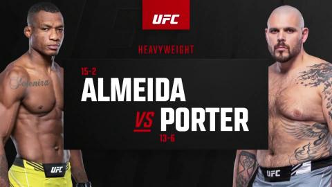UFCFN 206 : Jailton Almeida vs Parker Porter - May 21, 2022