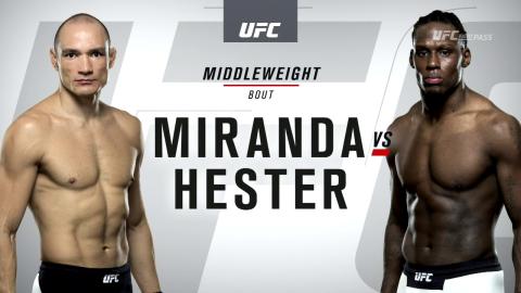 UFC 190 - Vitor Miranda vs Clint Hester - Aug 1, 2015