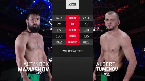 ACA 154 - Tumenov vs Mamashov - March 17, 2023