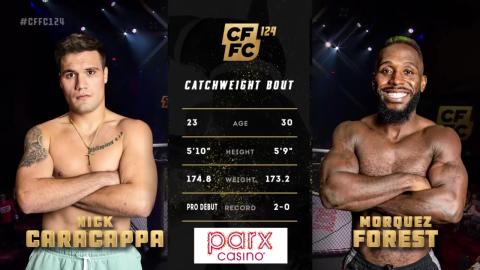 CFFC 124 - Morquez Forest vs Nick Caracappa - September 1, 2023