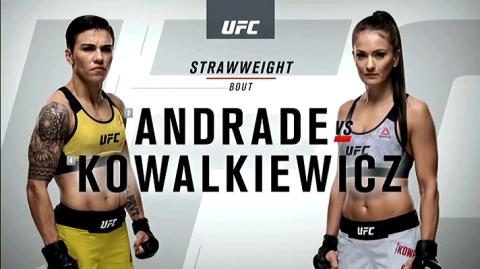 UFC 228 - Jessica Andrade vs Karolina Kowalkiewicz - Sep 8, 2018