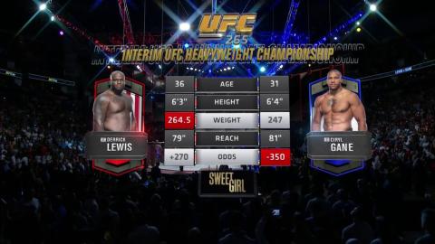 UFC 265: Derrick Lewis vs Ciryl Gane - Aug 8, 2021