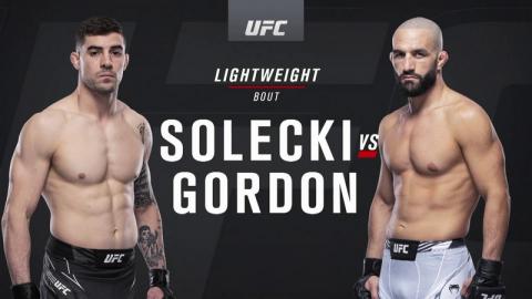 UFC - Joe Solecki vs. Jared Gordon - Oct 02, 2021