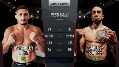 Jungle Fight 111 - Marciley Alves vs Carlos Soares - Sep 18, 2022