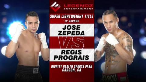 Boxing - Jose Zepeda vs Regis Prograis - Nov 26, 2022