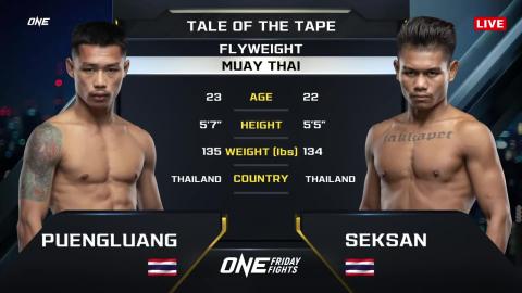 One Friday Fights 31 - Puengluang Baanramba vs Seksan Chor.Thaiset - August 31, 2023