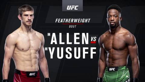 UFC on ABC 2 - Arnold Allen vs Sodiq Yusuff - Apr 09, 2021