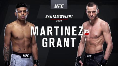 UFCFN 187 - Jonathan Martinez vs Davey Grant - Mar 13, 2021