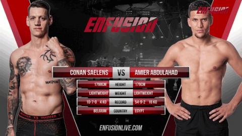 Enfusion 110 - Amier Abdulahad vs Conan Saelens - Sep 17, 2022