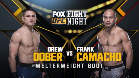 UFC on Fox 27 - Drew Dober vs Frank Camacho - Jan 27, 2018