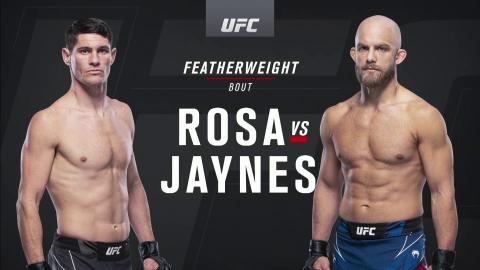 UFCFN 190 - Charles Rosa vs Justin Jaynes - Jun 26, 2021