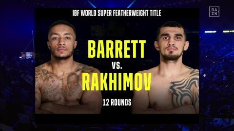 Boxing - Shavkatdzhon Rakhimov vs Zelfa Barrett - Nov 05, 2022