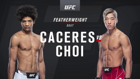 UFCFN 196 - Alex Caceres vs Seung Woo Choi - Oct 23, 2021