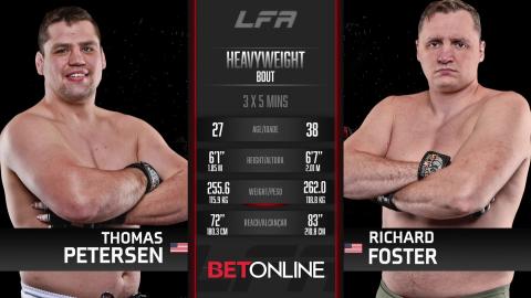 LFA 150 - Thomas Petersen vs Richard Foster - Jan 13, 2023