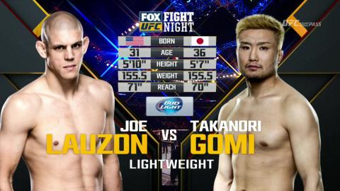 UFC on FOX 16 - Joe Lauzon vs Takanori Gomi - Jul 25, 2015
