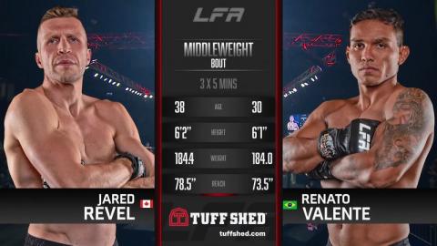 LFA 144 - Renato Valente vs Jared Revel - Oct 14, 2022