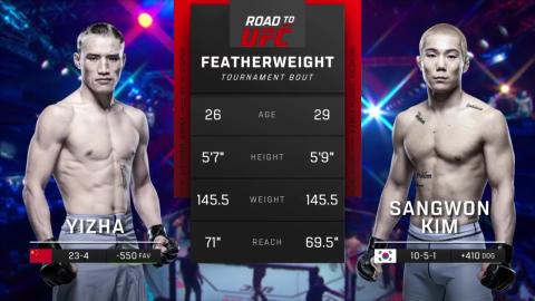 Road to UFC - Yi Zha vs Sang Won Kim - August 26, 2023