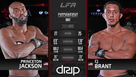 LFA 149 - Princeton Jackson vs Chris Brant - Jan 06, 2023