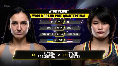 Alyona Rassohyna VS Stamp Fairtex - Sep - 03, 2021