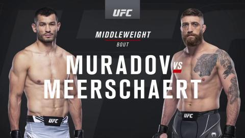 UFC on ESPN 30 - Makhmud Muradov vs Gerald Meerschaert - Aug 28, 2021
