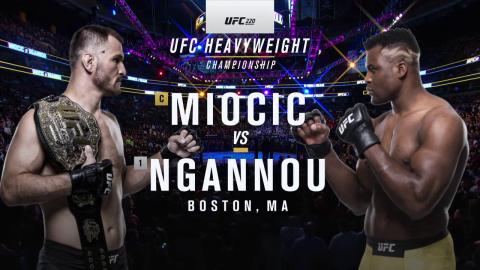 UFC 220 - Stipe Miocic vs Francis Ngannou - Jan 19, 2018
