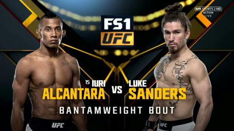 UFC 209 - Iuri Alcantara vs Luke Sanders - Mar 4, 2017
