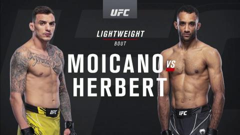 UFCFN 190 - Renato Moicano vs Jai Herbert - Jun 26, 2021
