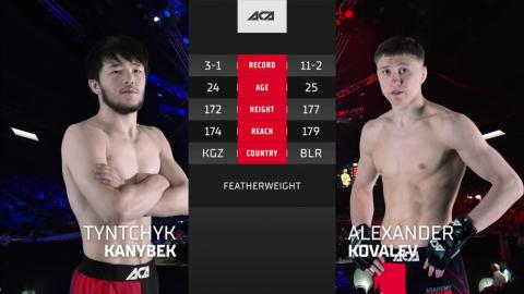 ACA 159 - T. Kanybek uulu vs Alexander Kovalev - June 15, 2023
