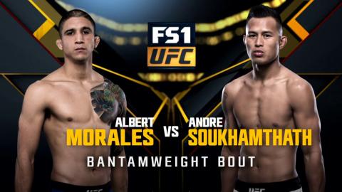 UFC 209 - Andre Soukhamthath vs Albert Morales - Mar 4, 2017