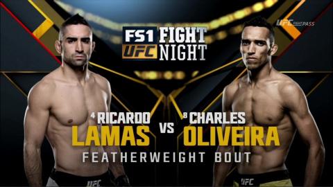 UFC Fight Night 98 - Charles Oliveira vs Ricardo Lamas - Nov 5, 2016