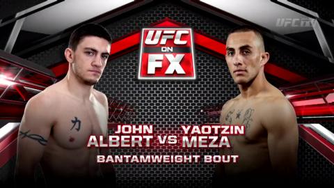 UFC on FOX 8 - John Albert vs Yaotzin Meza - Jul 27, 2013