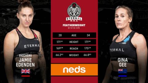 Eternal MMA 69 - Gina Gee vs Jamie Edenden - Sep 16, 2022