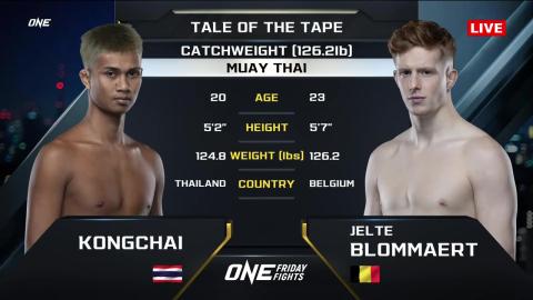 One Friday Fights 26 - K. ChanaiDonMuang vs Jelte Blommaert - July 20, 2023