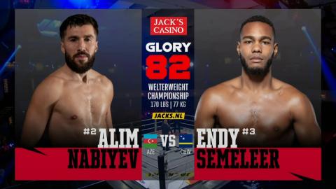 Glory 82 - Endy Semeleer vs Alim Nabiev - Nov 19, 2022