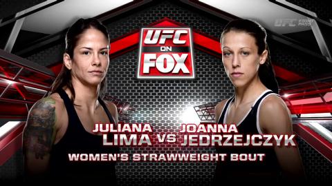 UFC on FOX 12 - Juliana Lima vs Joanna Jedrzejczyk - Jul 25, 2014