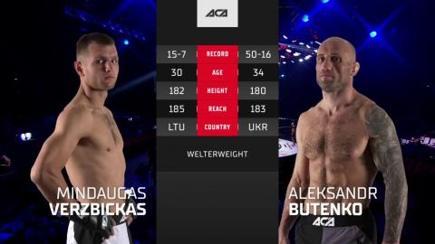 Alexander Butenko vs. Mindaugas Veržbickas - Sep - 11, 2021