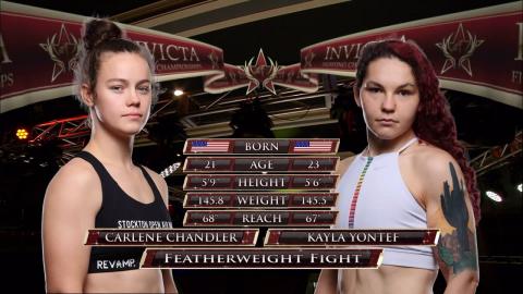 Carlene Chandler VS Kayla Yontef  27_Aug, 2021