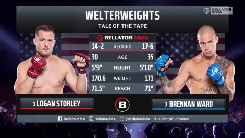 Bellator 298 - Logan Storley vs Brennan Ward - August 10, 2023