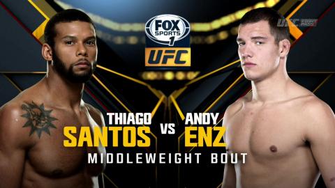 UFC 183 - Thiago Santos vs Andy Enz - Jan 30, 2015