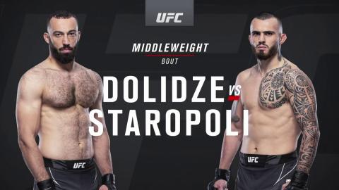 UFCFN 189 - Roman Dolidze vs Laureano Staropoli - Jun 5, 2021