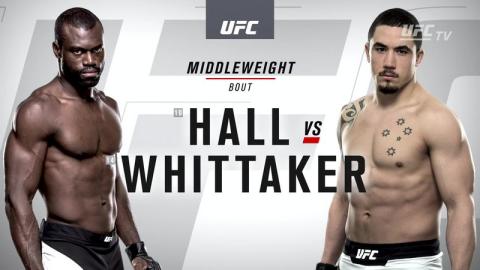 UFC 193 - Robert Whittaker vs Uriah Hall - Nov 14, 2015