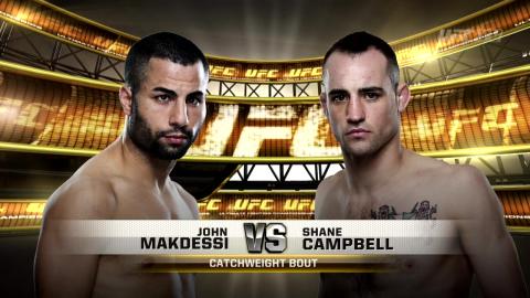 UFC 186 - John Makdessi vs Shane Campbell - Apr 25, 2015