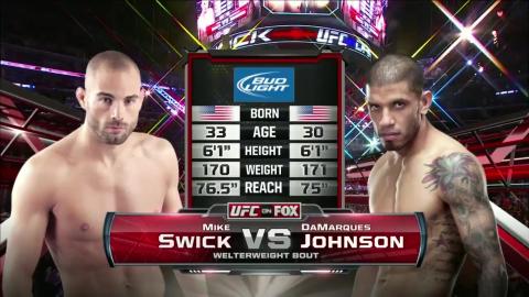 UFC on FOX 4 - Mike Swick vs DaMarques Johnson - Aug 4, 2012