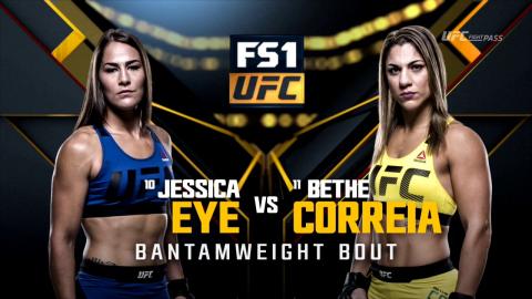 UFC 203 - Jessica Eye vs Bethe Correia - Sep 10, 2016