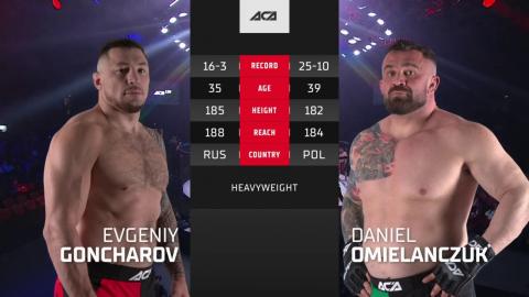 Evgeny Goncharov vs. Daniel Omielańczuk - Sep - 11, 2021