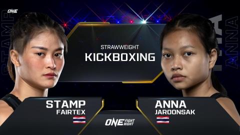 ONE on Prime 6 - Stamp Fairtex vs Anna Jaroonsak - Jan 13, 2023