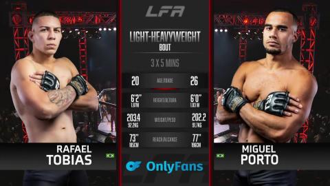 LFA 162 - Miguel Porto vs Rafael Tobias - July 06, 2023