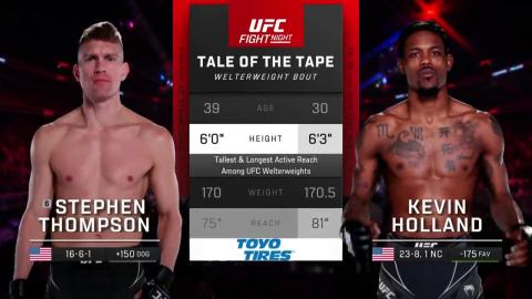 UFC on ESPN 42 - Stephen Thompson vs Kevin Holland - Dec 03, 2022
